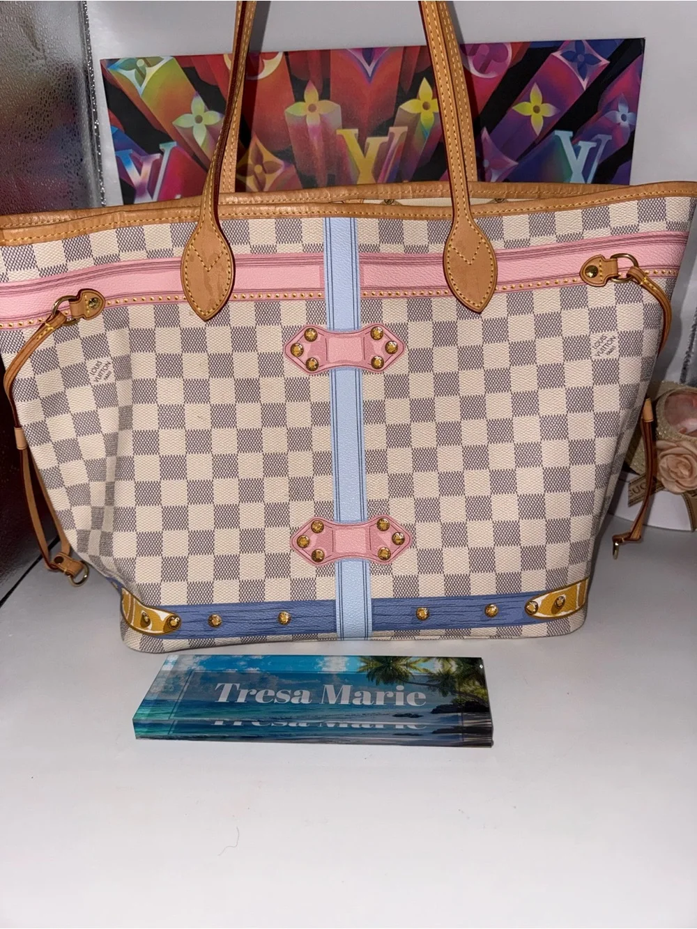 Louis Vuitton limited edition neverfull w pouch
